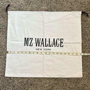 MZ Wallace. White dust cover